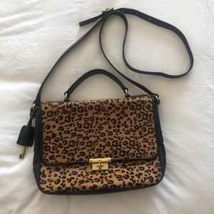 FOSSIL CHEETAH CROSSBODY